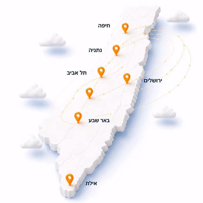 מפת דרושים אזורית - WorkFinder